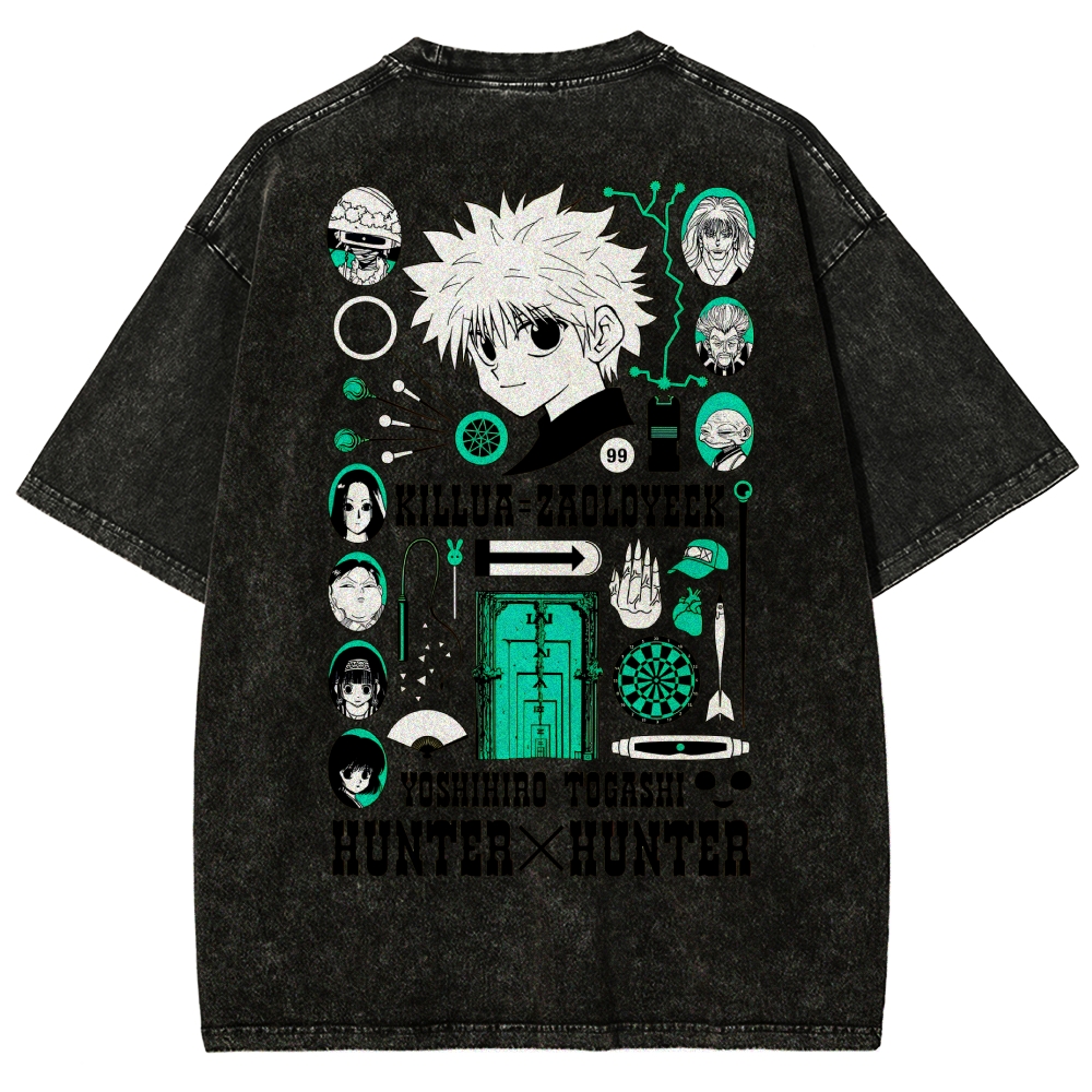 HUNTER×HUNTER Washed T-shirt 2608000740