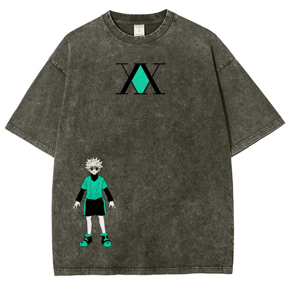 HUNTER×HUNTER Washed T-shirt 2608000740
