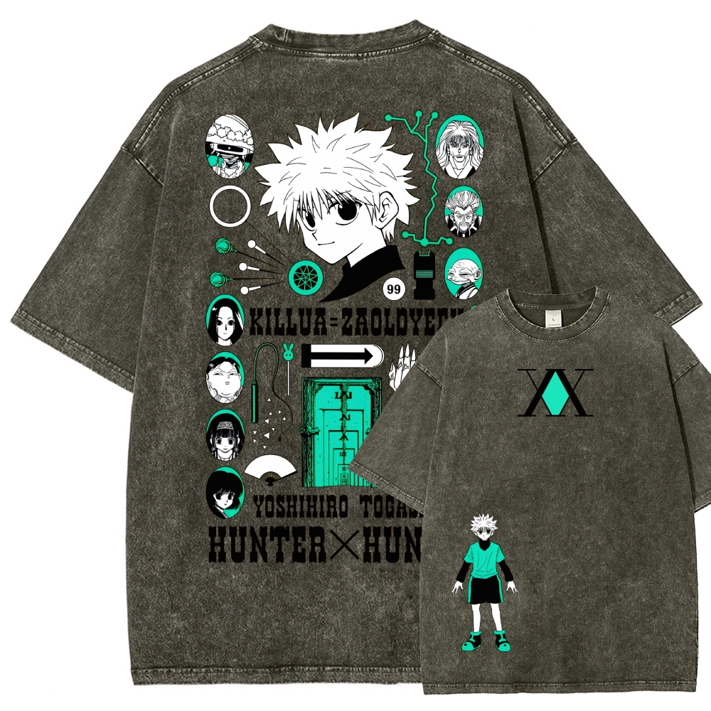 HUNTER×HUNTER Washed T-shirt 2608000740