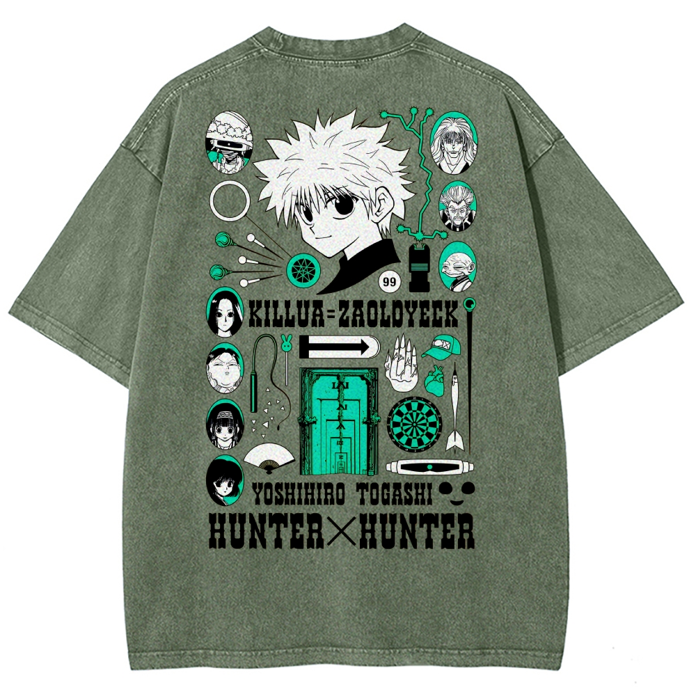 HUNTER×HUNTER Washed T-shirt 2608000740