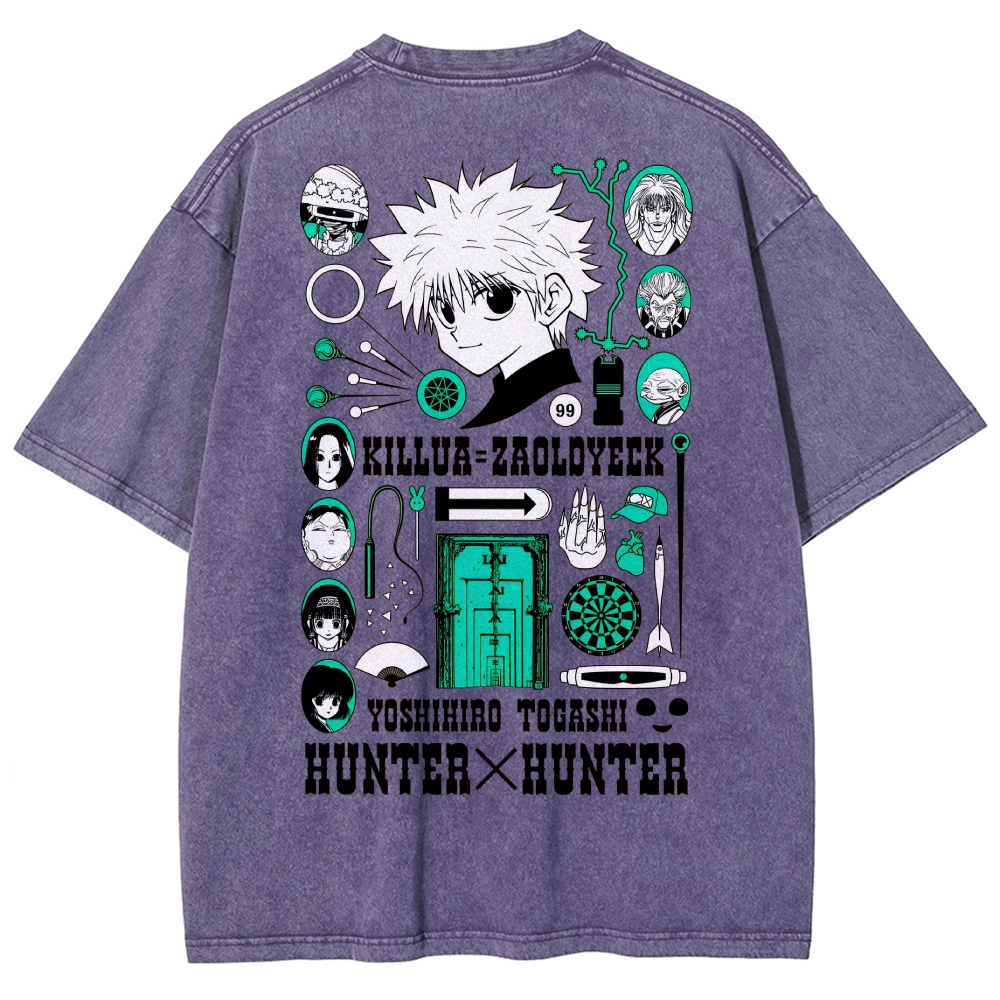 HUNTER×HUNTER Washed T-shirt 2608000740