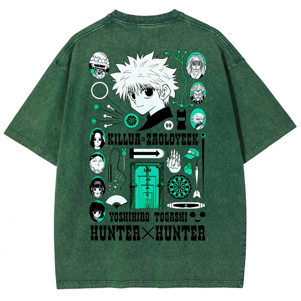 HUNTER×HUNTER Washed T-shirt 2608000740