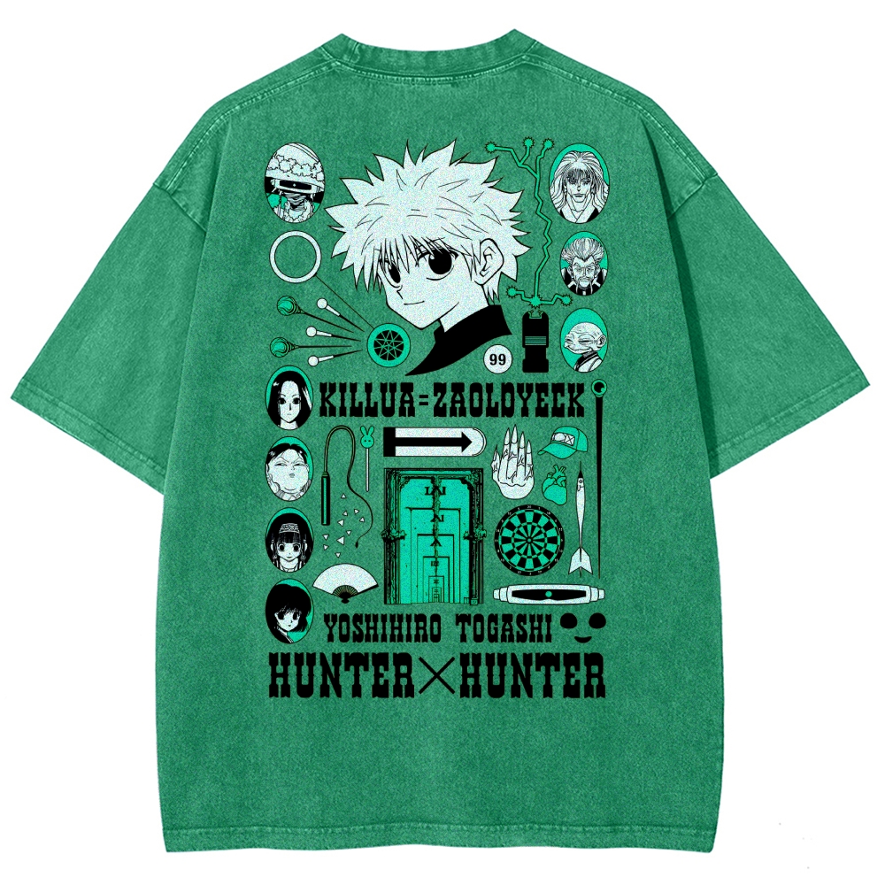 HUNTER×HUNTER Washed T-shirt 2608000740
