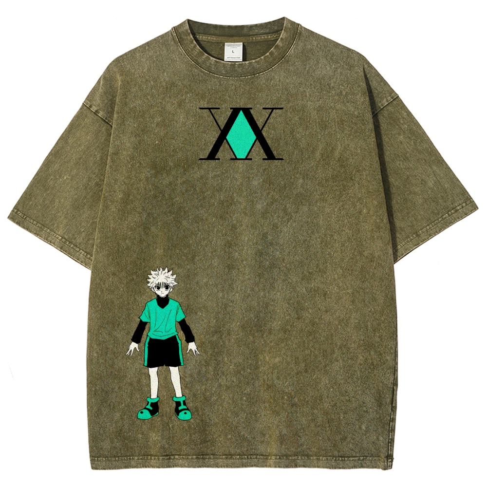 HUNTER×HUNTER Washed T-shirt 2608000740