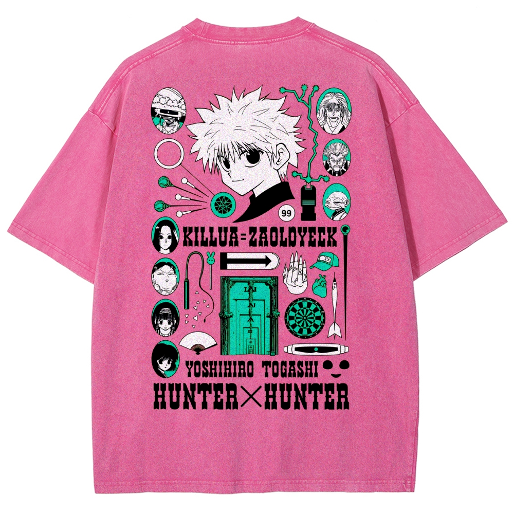 HUNTER×HUNTER Washed T-shirt 2608000740