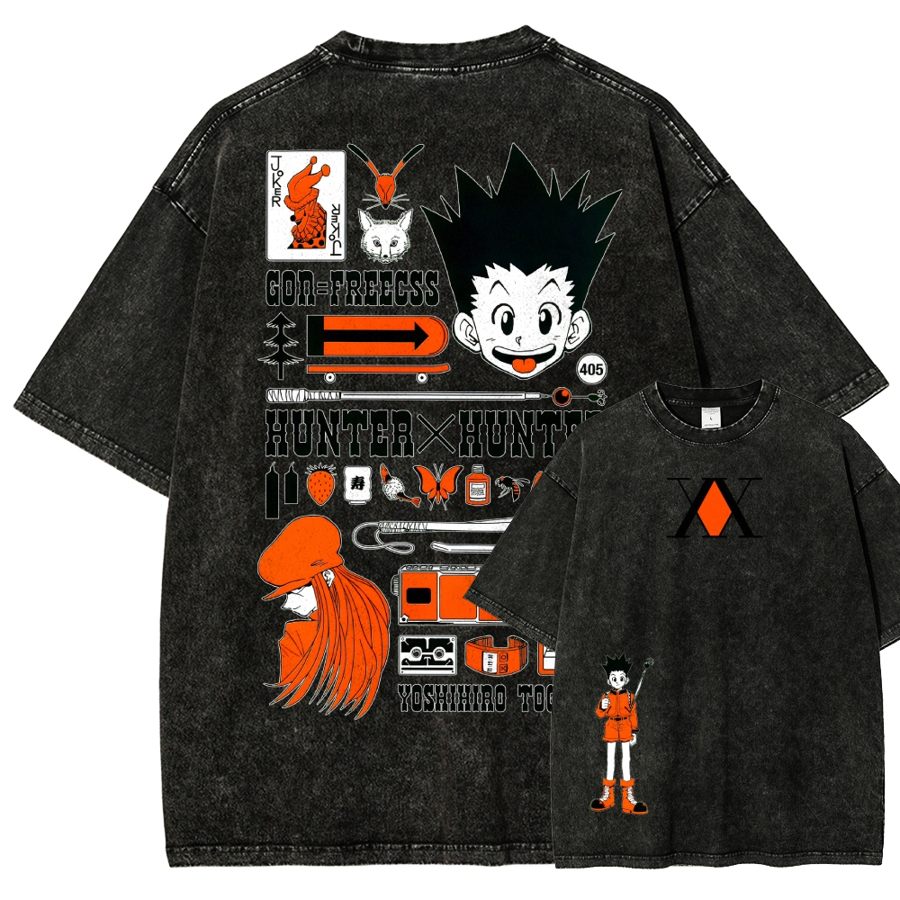 HUNTER×HUNTER Washed T-shirt 2608000747