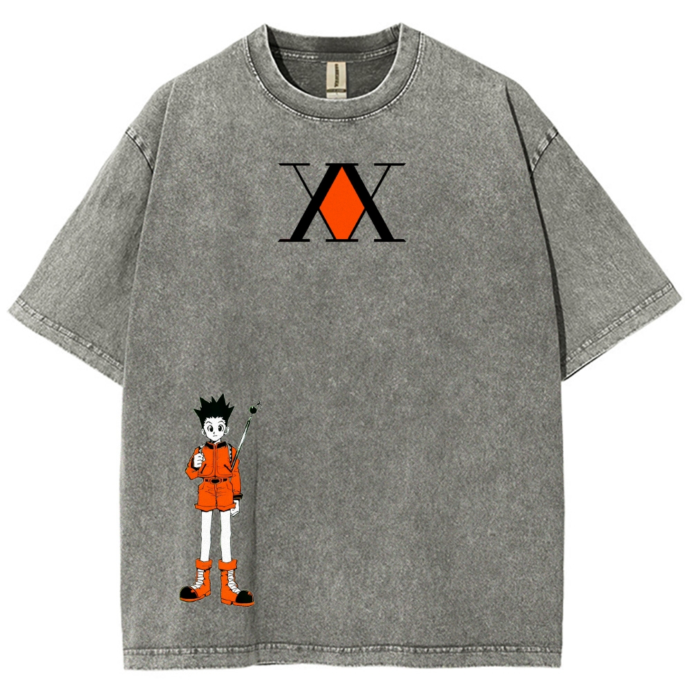 HUNTER×HUNTER Washed T-shirt 2608000747