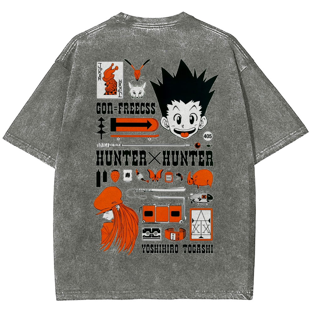 HUNTER×HUNTER Washed T-shirt 2608000747