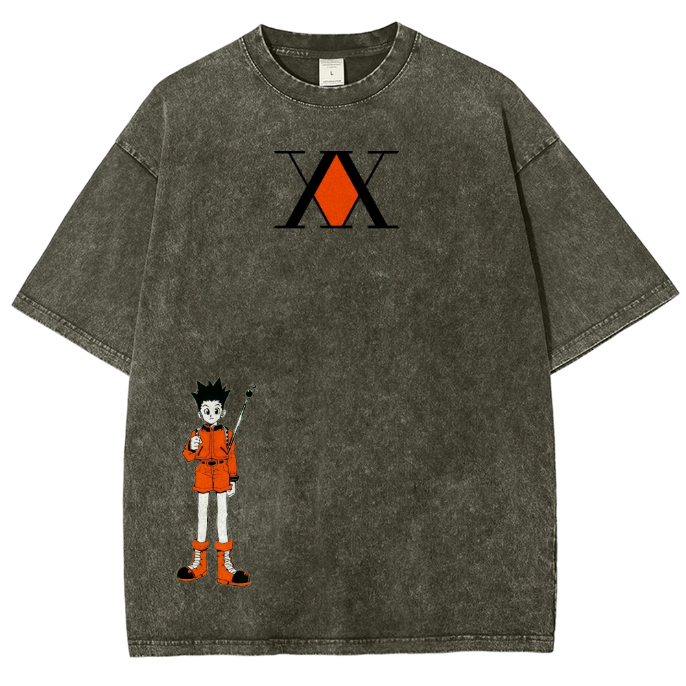 HUNTER×HUNTER Washed T-shirt 2608000747