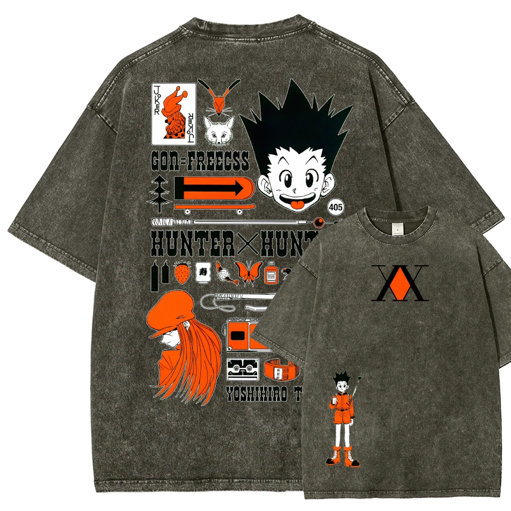 HUNTER×HUNTER Washed T-shirt 2608000747