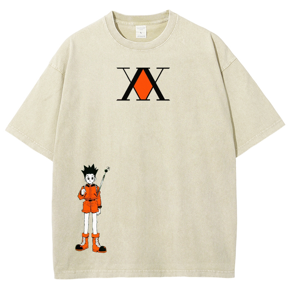 HUNTER×HUNTER Washed T-shirt 2608000747