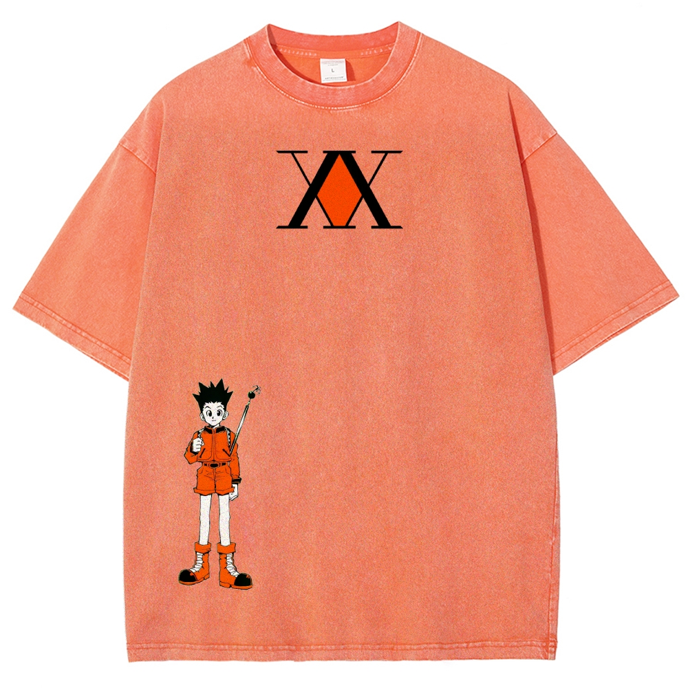 HUNTER×HUNTER Washed T-shirt 2608000747