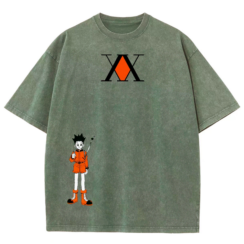 HUNTER×HUNTER Washed T-shirt 2608000747