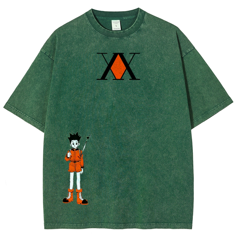 HUNTER×HUNTER Washed T-shirt 2608000747