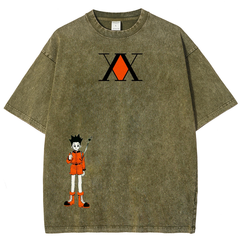 HUNTER×HUNTER Washed T-shirt 2608000747