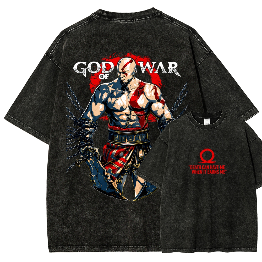 God of War Washed T-shirt 2608004038