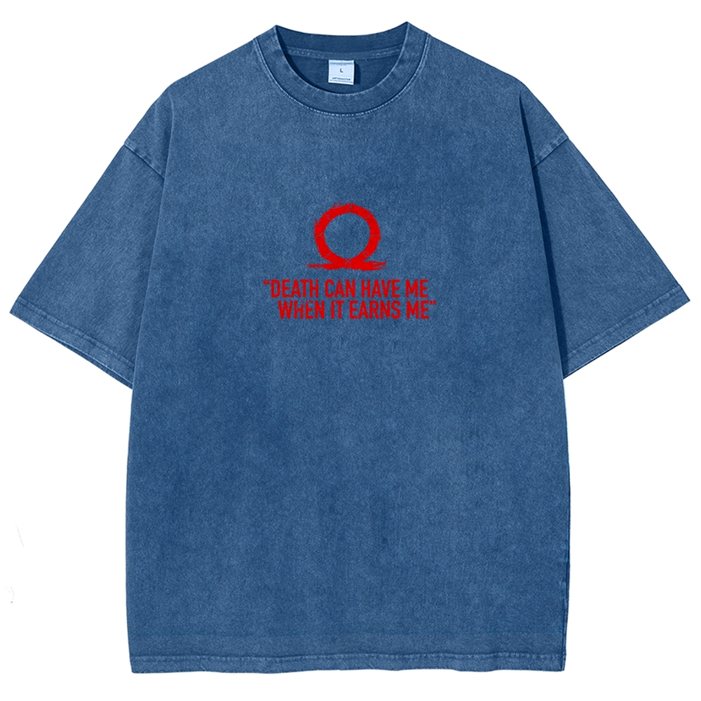 God of War Washed T-shirt 2608004038