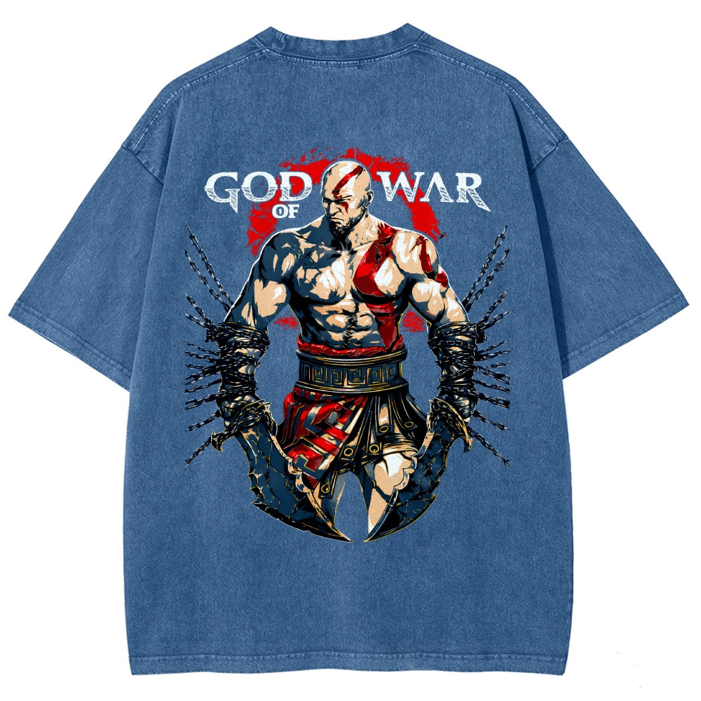 God of War Washed T-shirt 2608004038