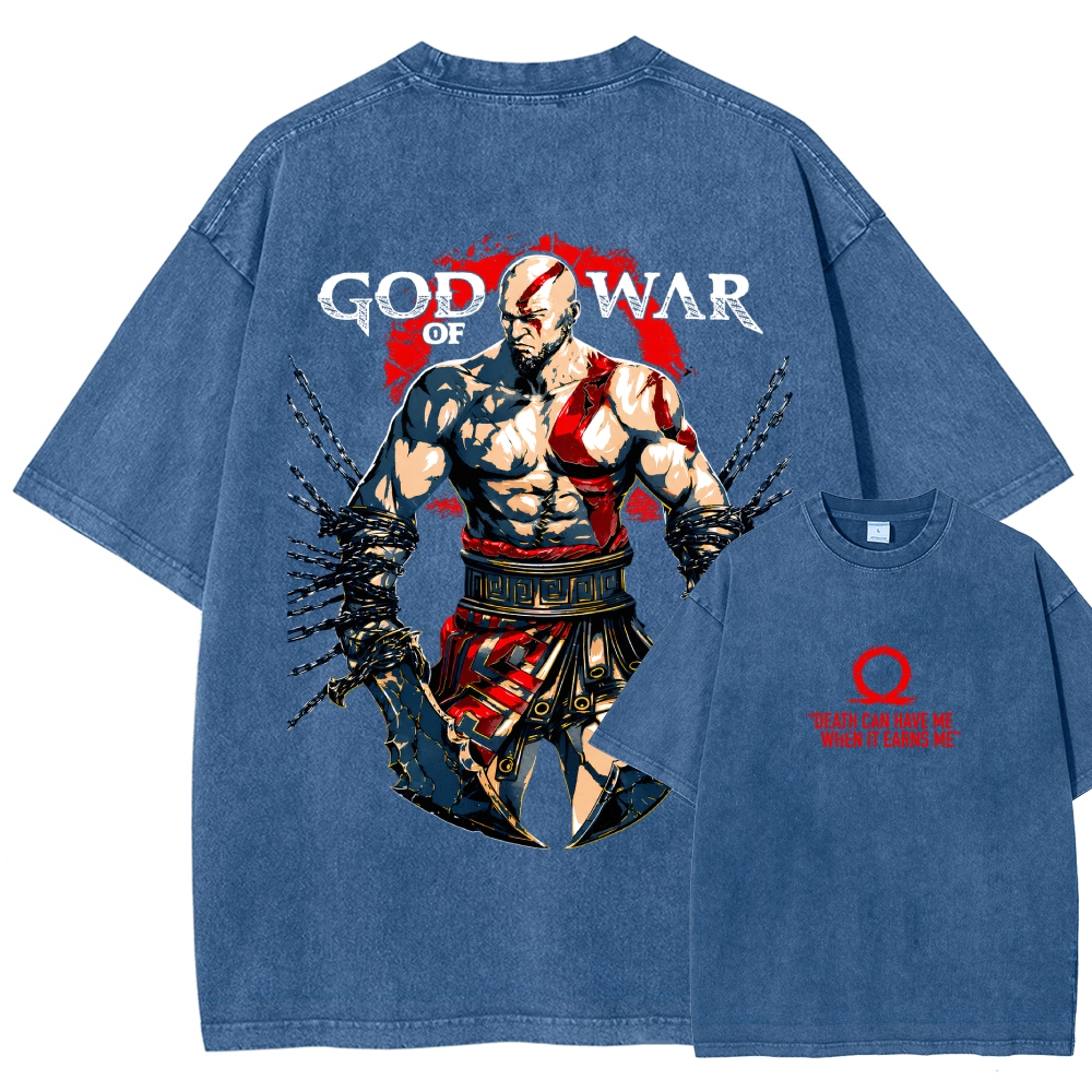 God of War Washed T-shirt 2608004038