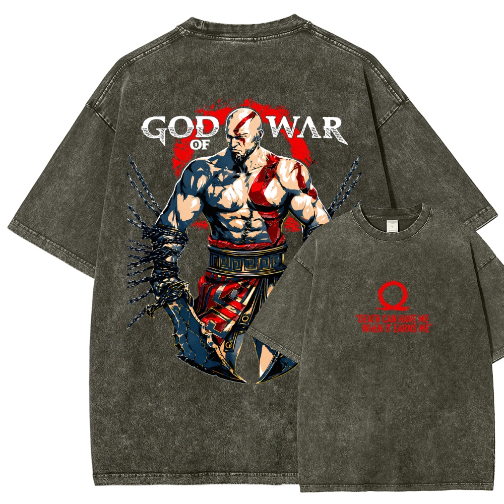 God of War Washed T-shirt 2608004038
