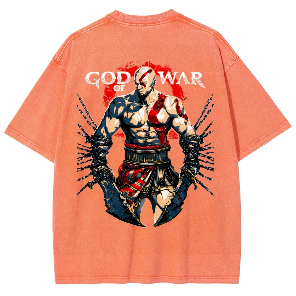 God of War Washed T-shirt 2608004038