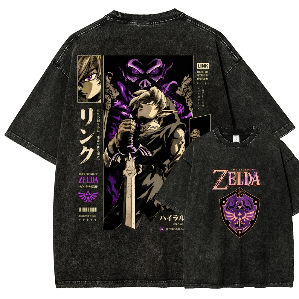 The Legend of Zelda Washed T-shirt 2608004054