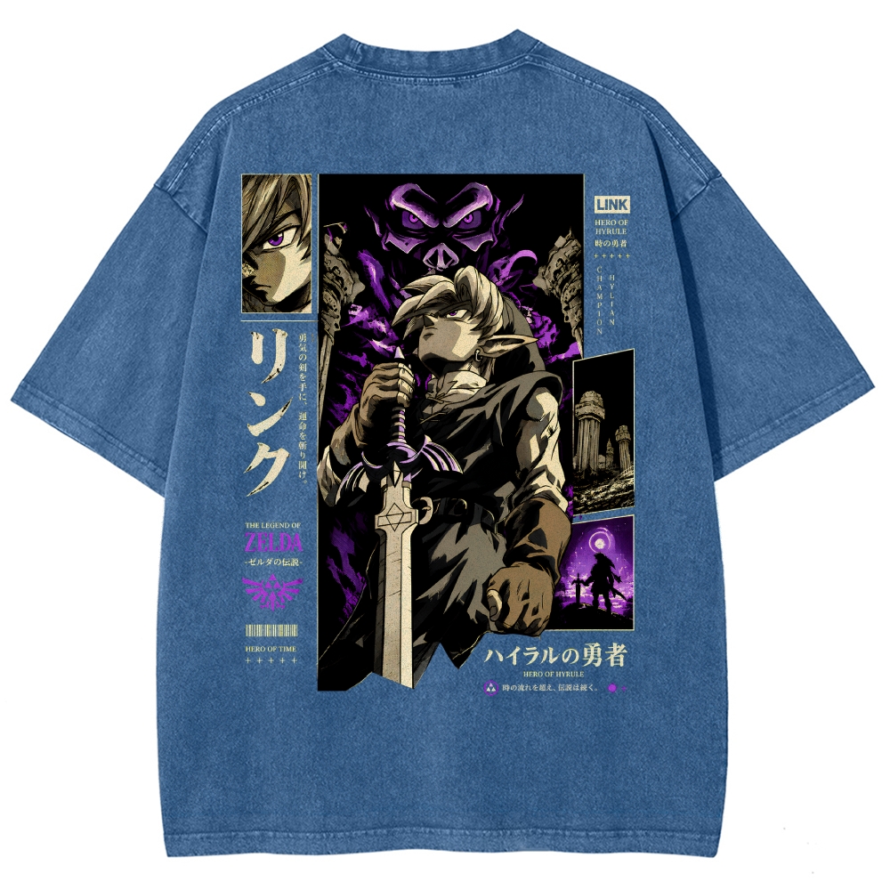 The Legend of Zelda Washed T-shirt 2608004054