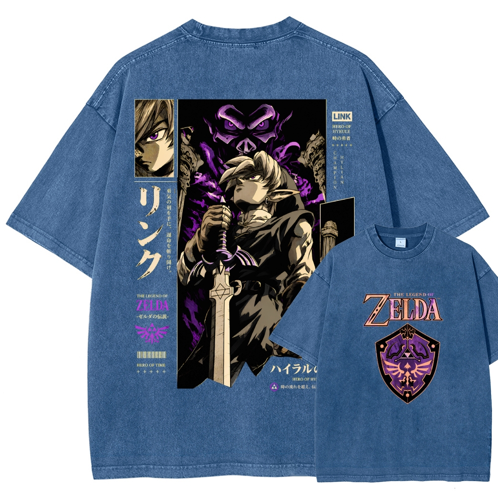 The Legend of Zelda Washed T-shirt 2608004054