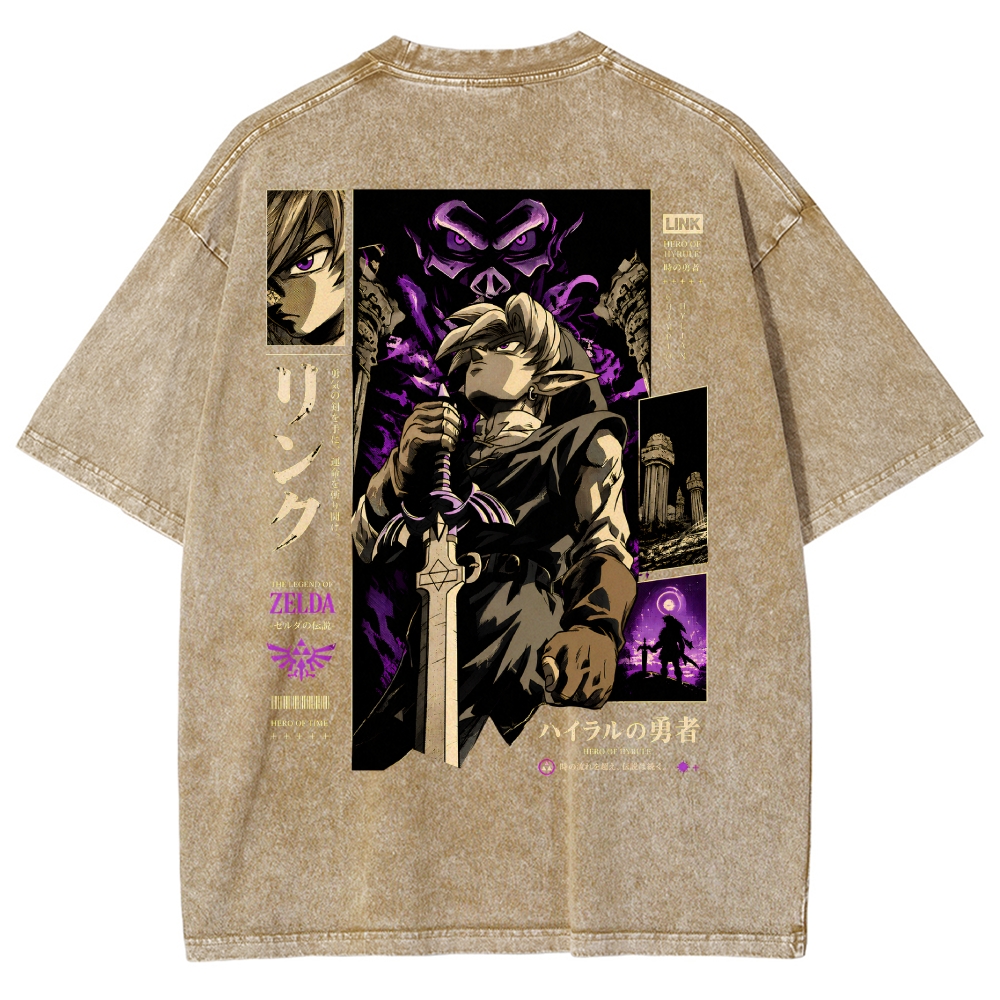 The Legend of Zelda Washed T-shirt 2608004054