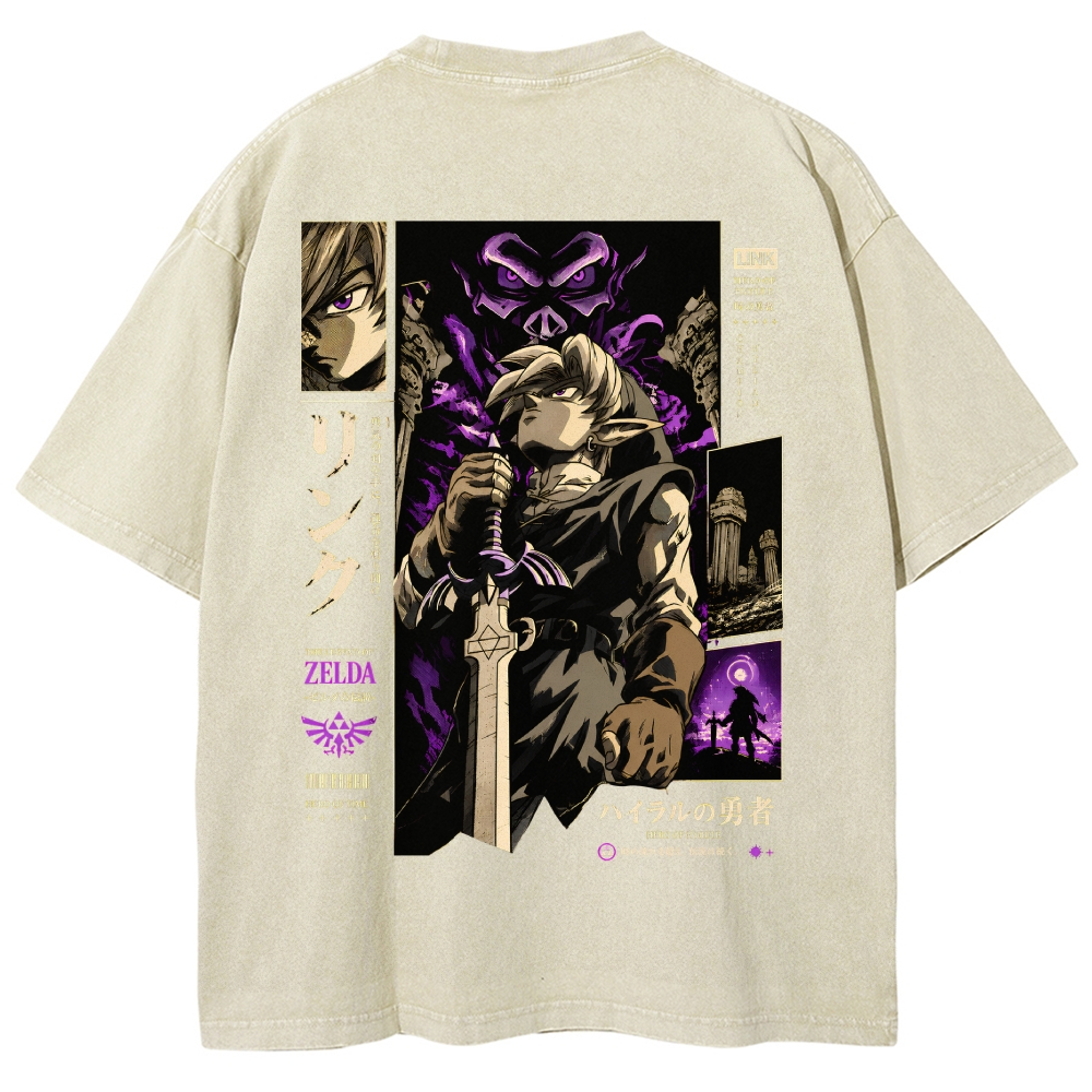 The Legend of Zelda Washed T-shirt 2608004054