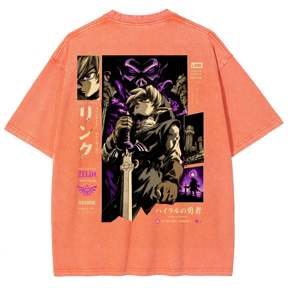 The Legend of Zelda Washed T-shirt 2608004054