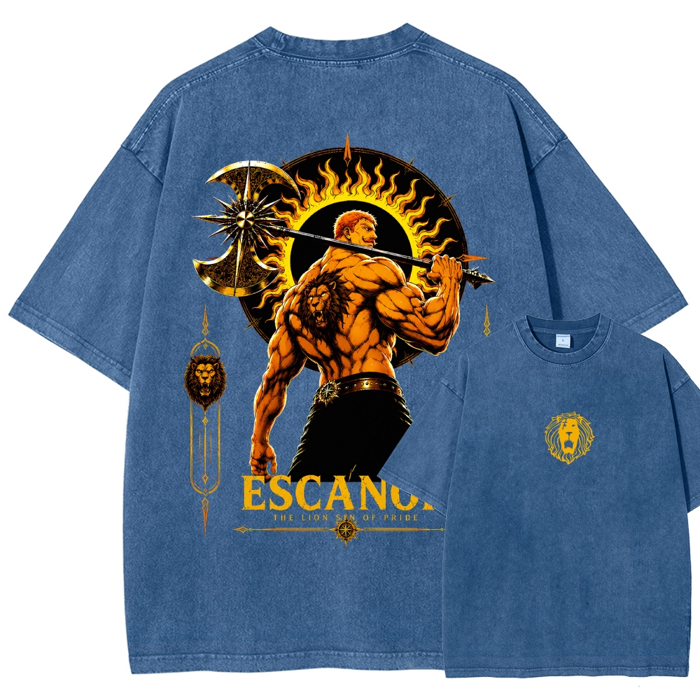 Seven Deadly Sins  Washed T-shirt 2608004883