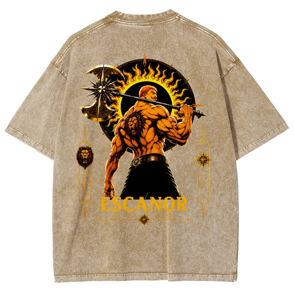 Seven Deadly Sins  Washed T-shirt 2608004883