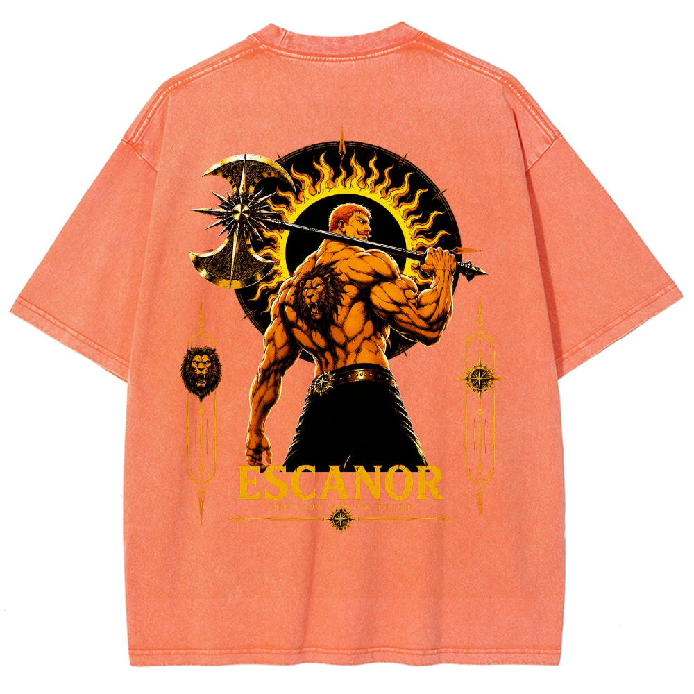 Seven Deadly Sins  Washed T-shirt 2608004883