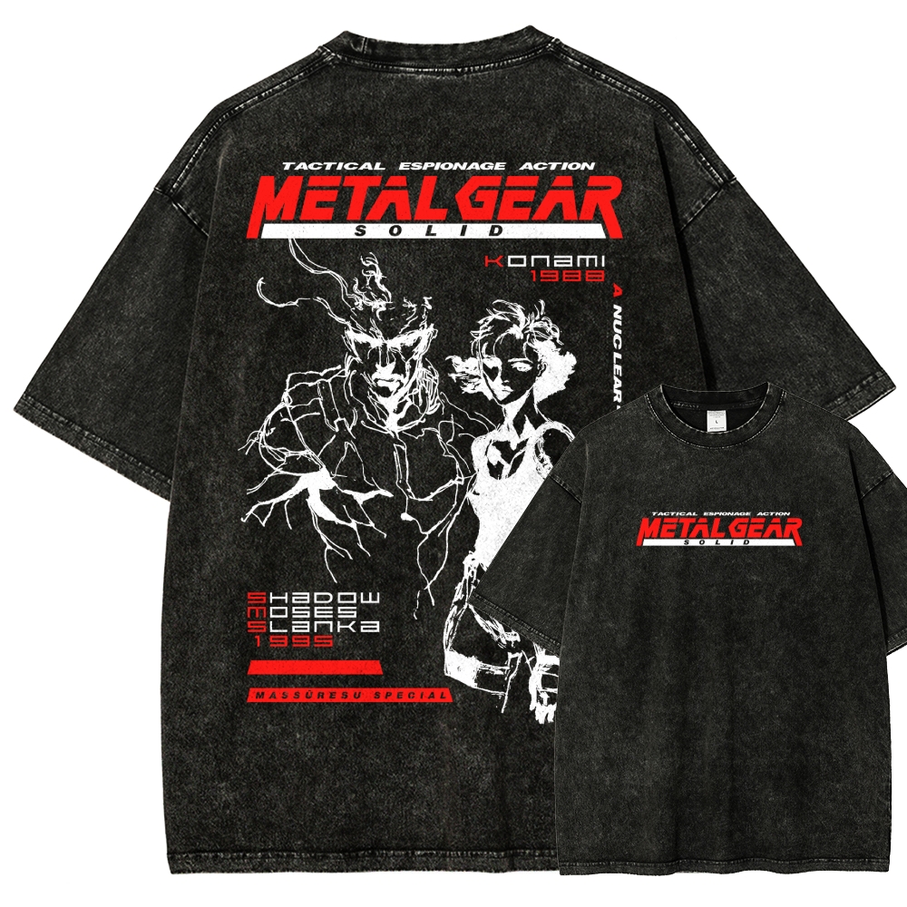 Metal Gear Solid Washed T-shirt 2608005494