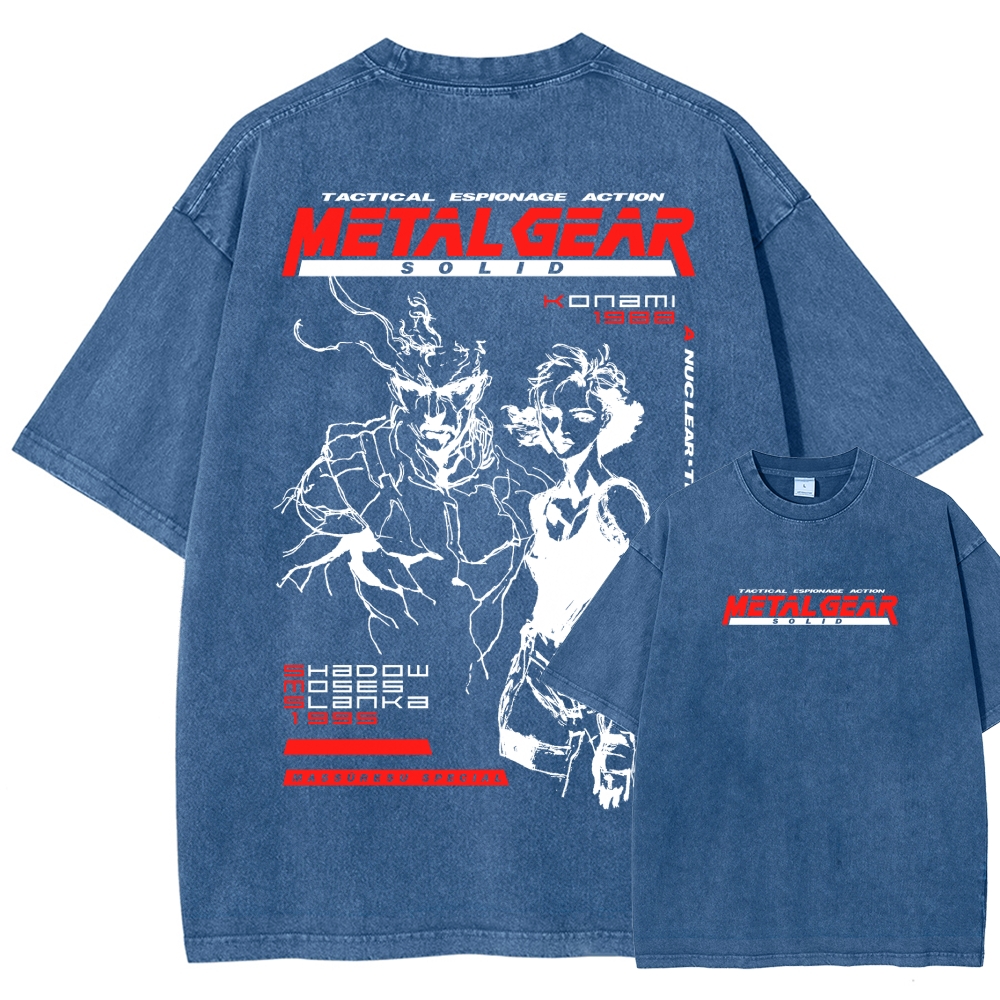 Metal Gear Solid Washed T-shirt 2608005494