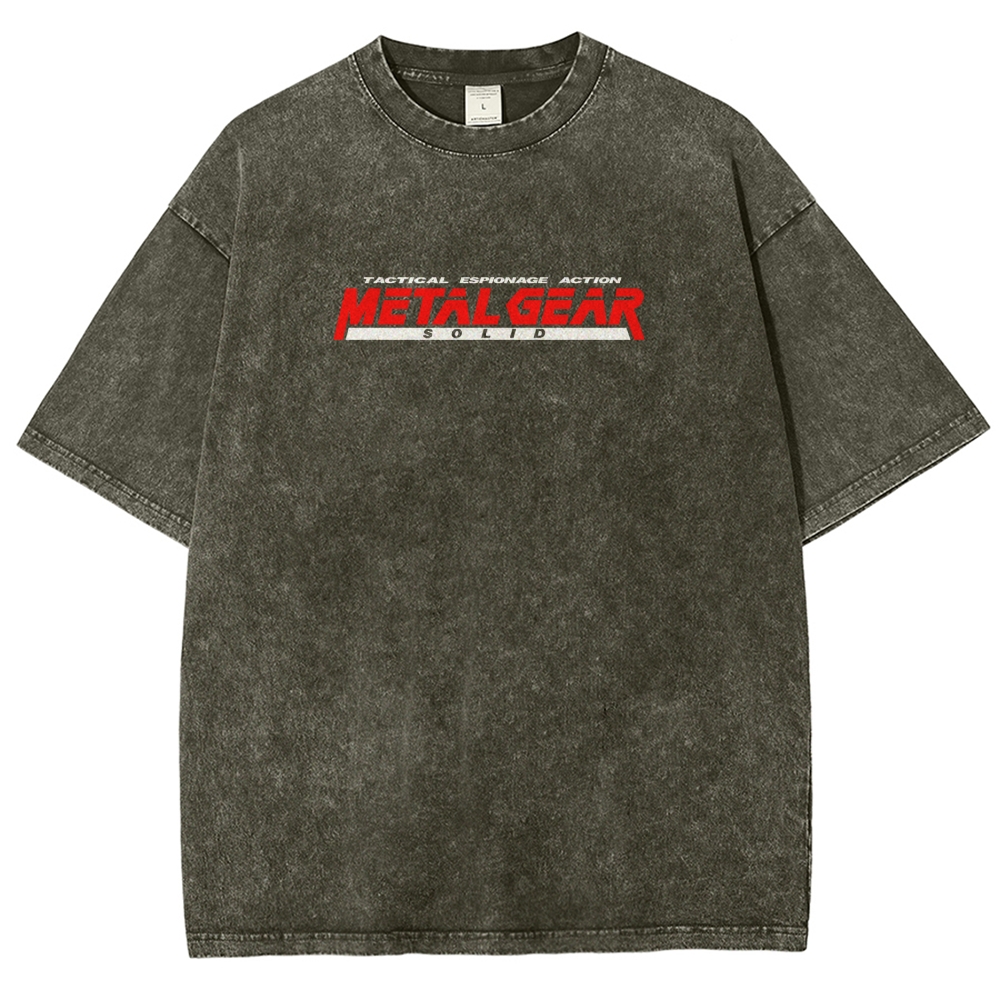 Metal Gear Solid Washed T-shirt 2608005494