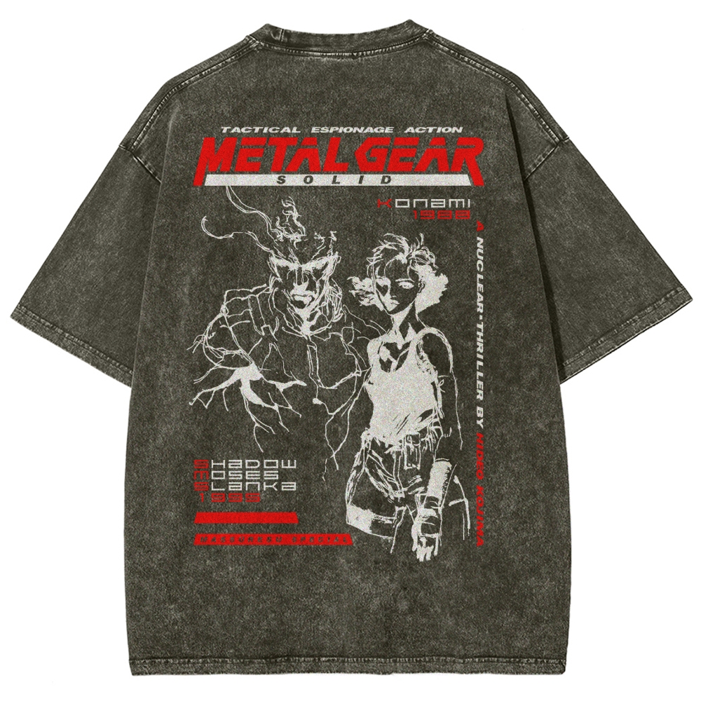 Metal Gear Solid Washed T-shirt 2608005494