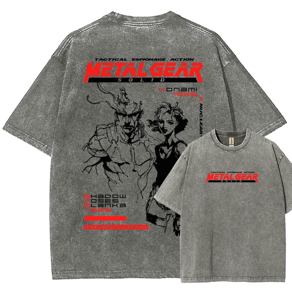 Metal Gear Solid Washed T-shirt 2608005494