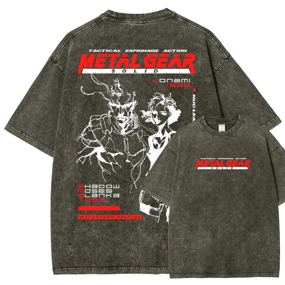 Metal Gear Solid Washed T-shirt 2608005494