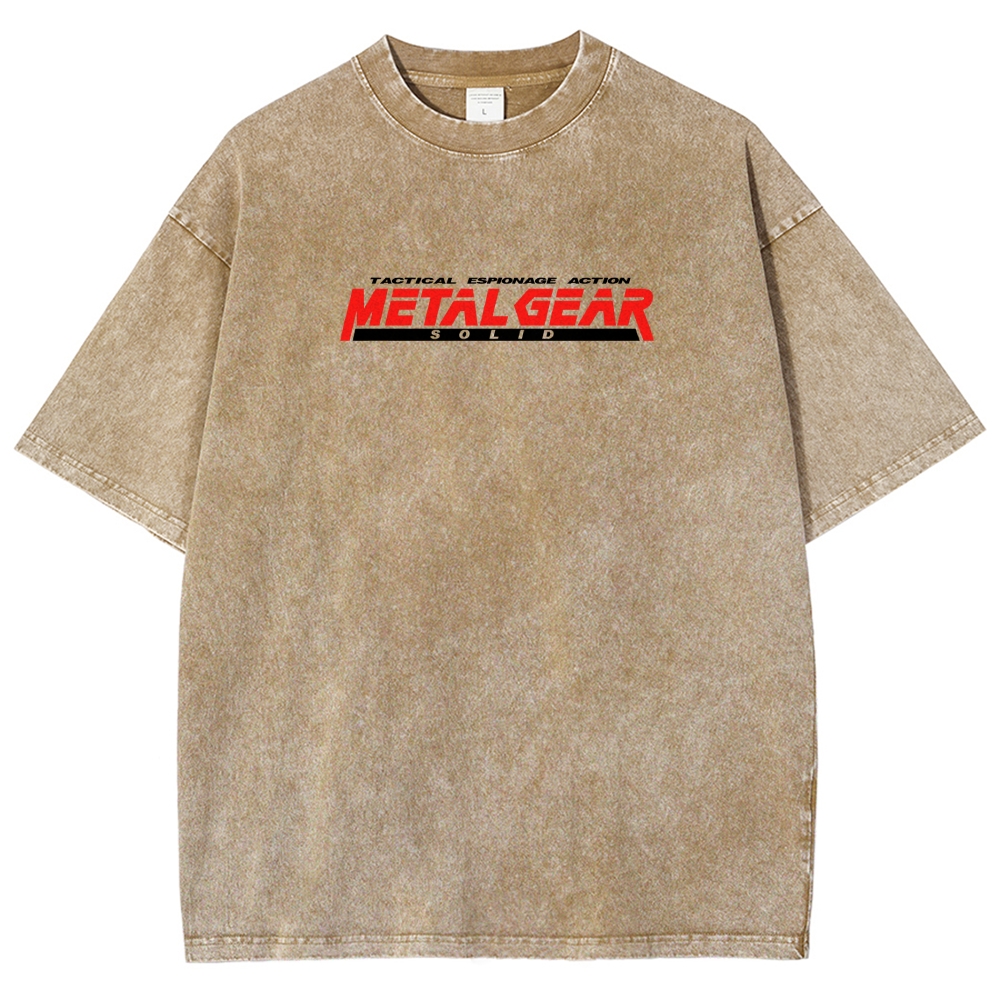 Metal Gear Solid Washed T-shirt 2608005494