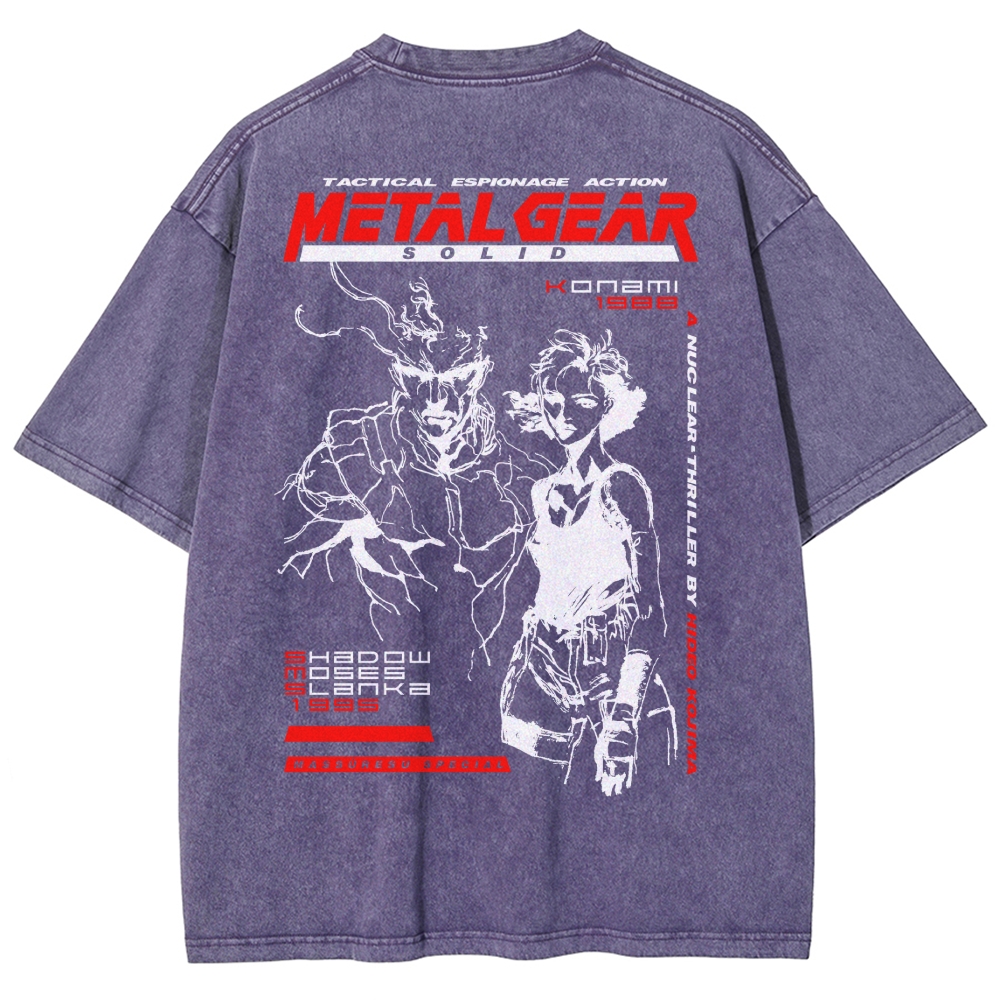 Metal Gear Solid Washed T-shirt 2608005494