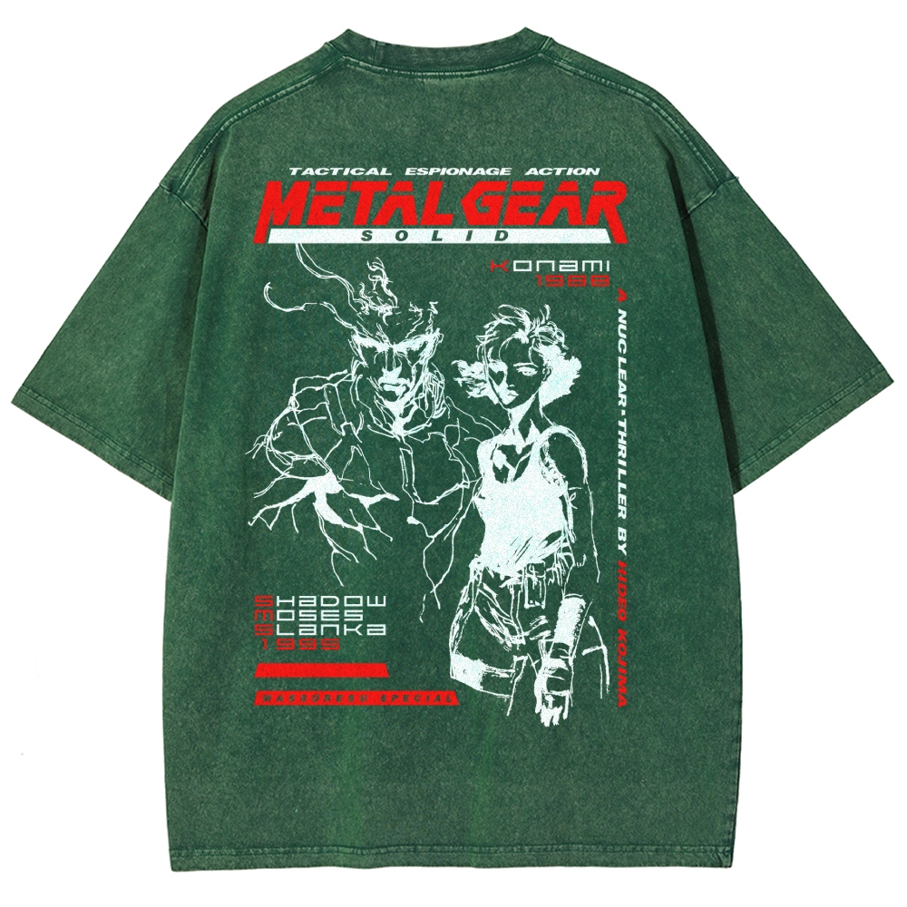 Metal Gear Solid Washed T-shirt 2608005494