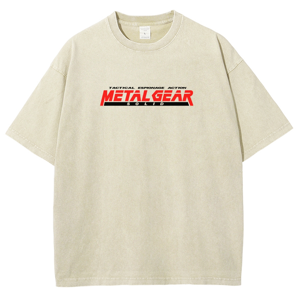 Metal Gear Solid Washed T-shirt 2608005494