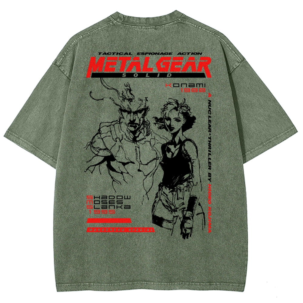 Metal Gear Solid Washed T-shirt 2608005494