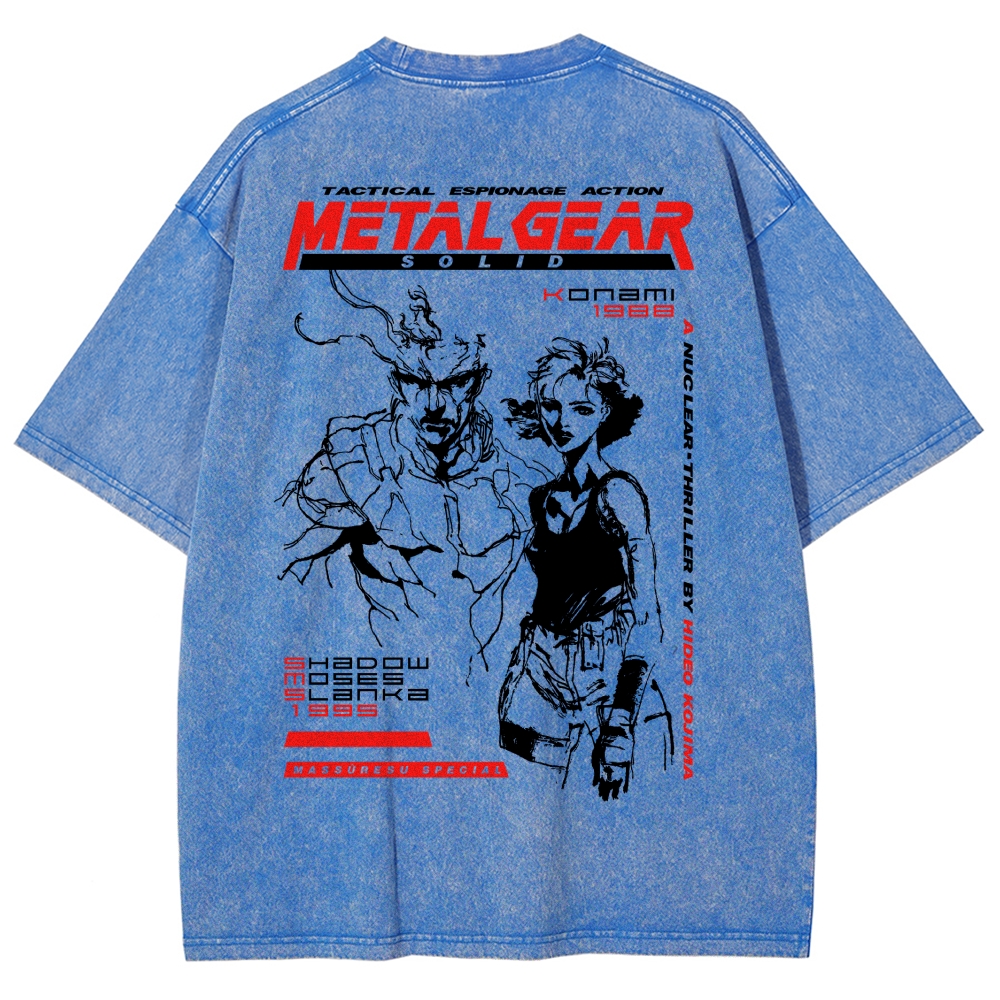 Metal Gear Solid Washed T-shirt 2608005494