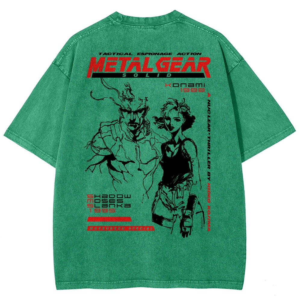 Metal Gear Solid Washed T-shirt 2608005494