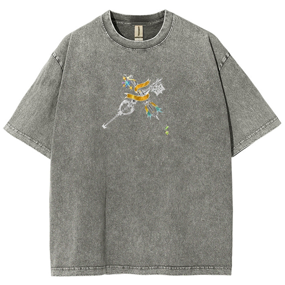 Kingdom Hearts Washed T-shirt 2608007168