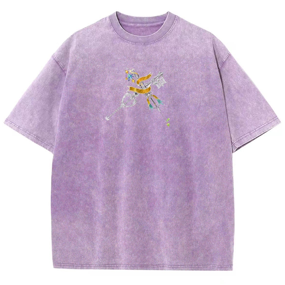 Kingdom Hearts Washed T-shirt 2608007168