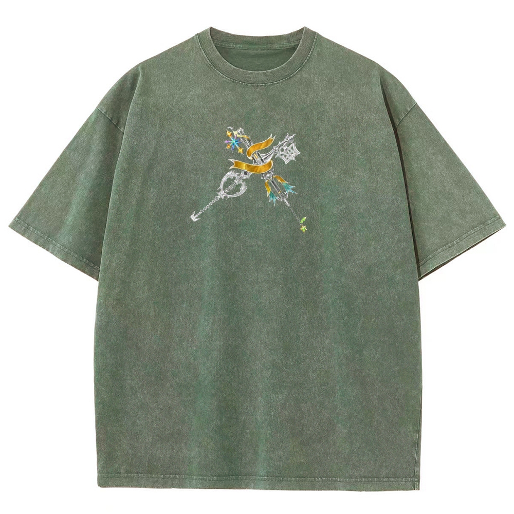 Kingdom Hearts Washed T-shirt 2608007168